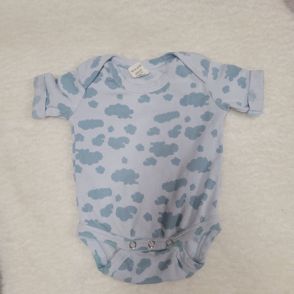 Kate Quinn Cloud Short Sleeve Bodysuit 0-3M